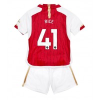 Echipament fotbal Arsenal Declan Rice #41 Tricou Acasa 2023-24 pentru copii maneca scurta (+ Pantaloni scurti)